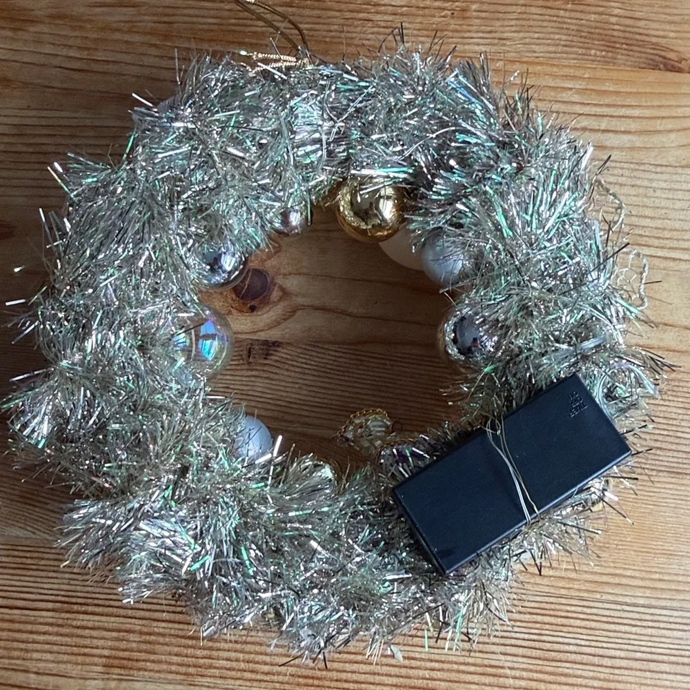 Vintage Ornament Holiday Wreath